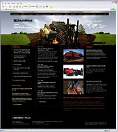 корпоративный сайт и каталог оборудования DitchWitch