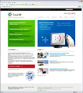 Разработан веб-сайт сервисной компании Total-IT