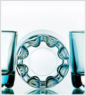Фотосъемка стеклянной посуды для группы «АРКОМ»